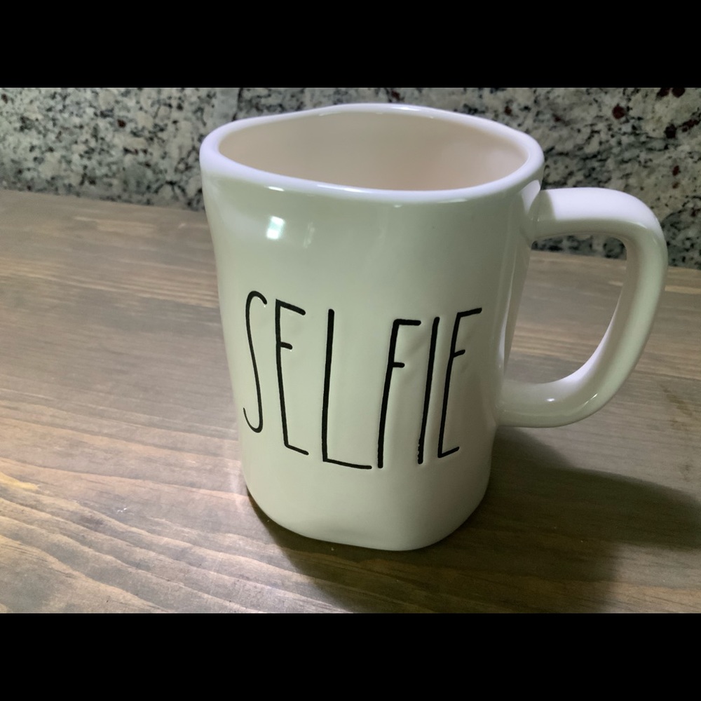 Rae Dunn M Stamp SELFIE Mug by Magenta - Picture 3 of 3